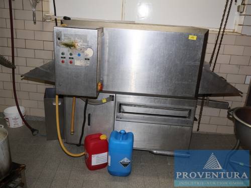 Kistenwaschmaschine Einlass Breite 60 cm